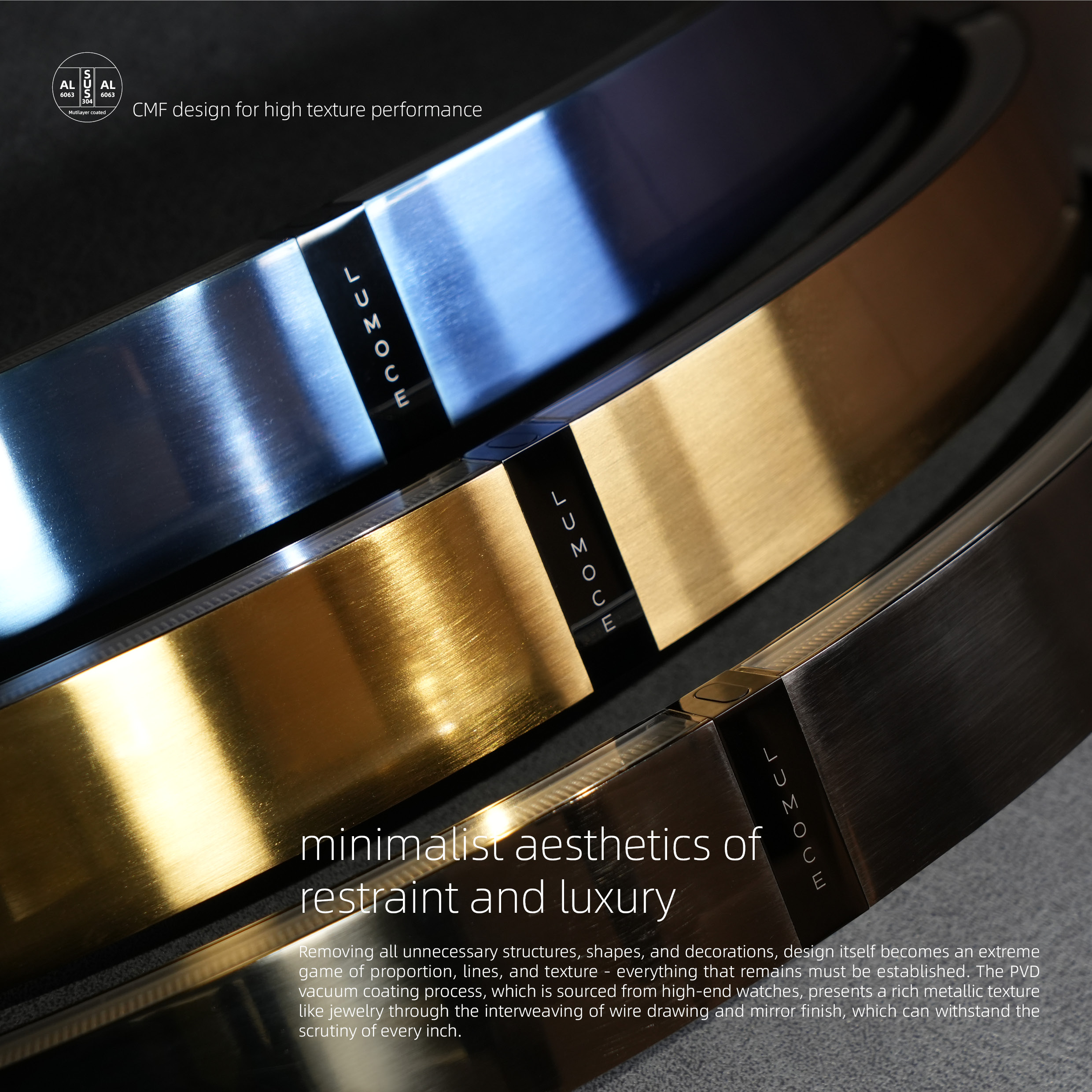 minimalist aesthetics of restraint and luxury