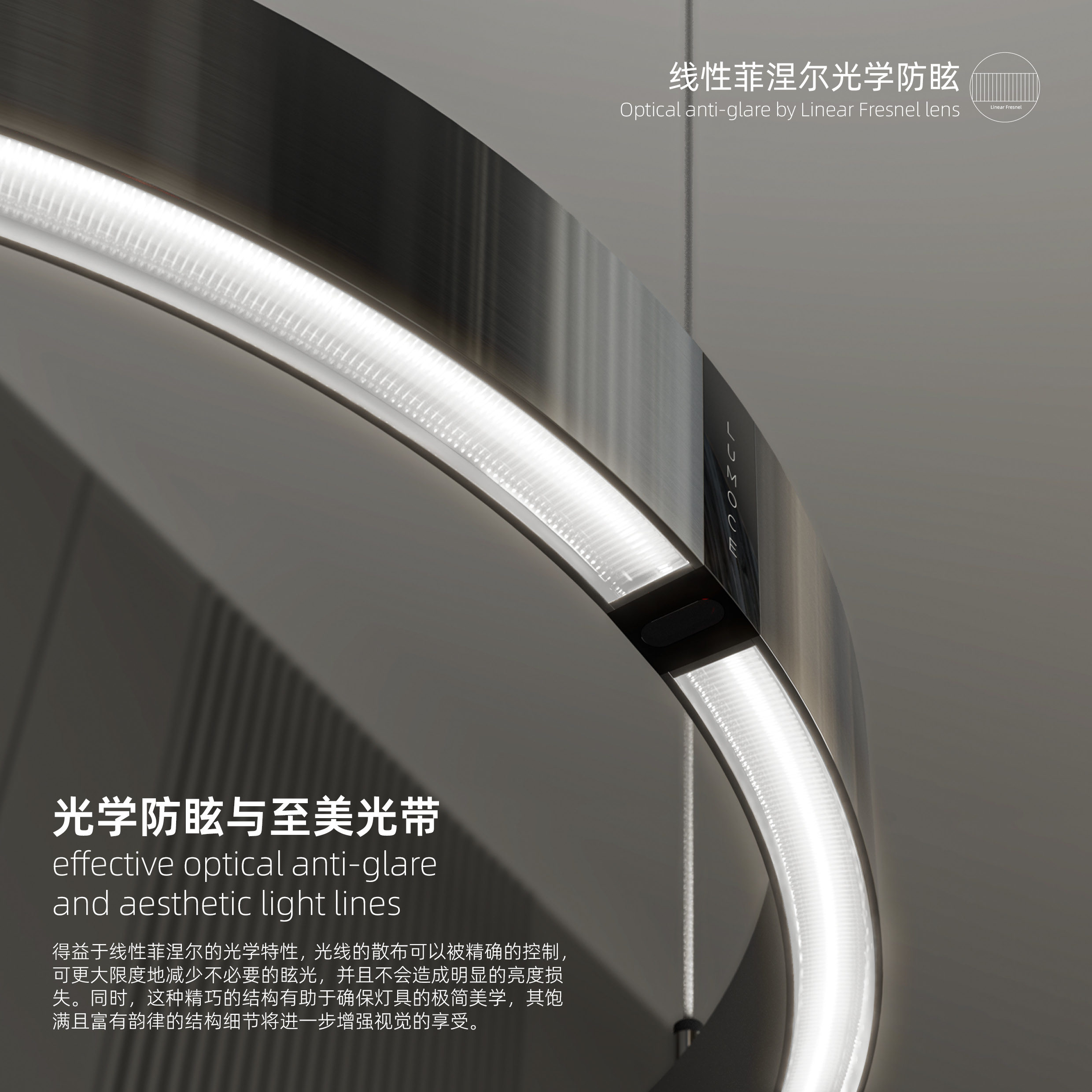 光学防眩与至美光带