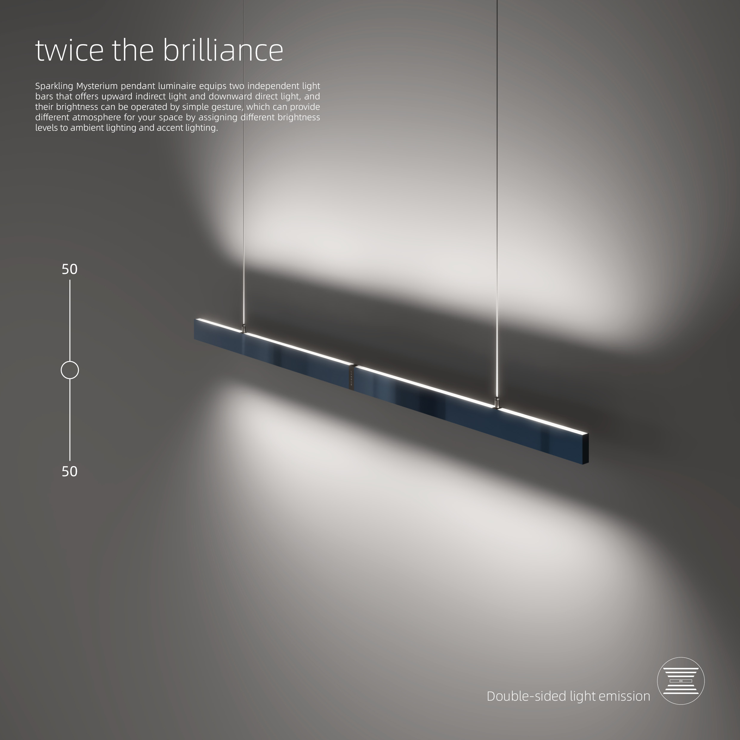 twice the brilliance