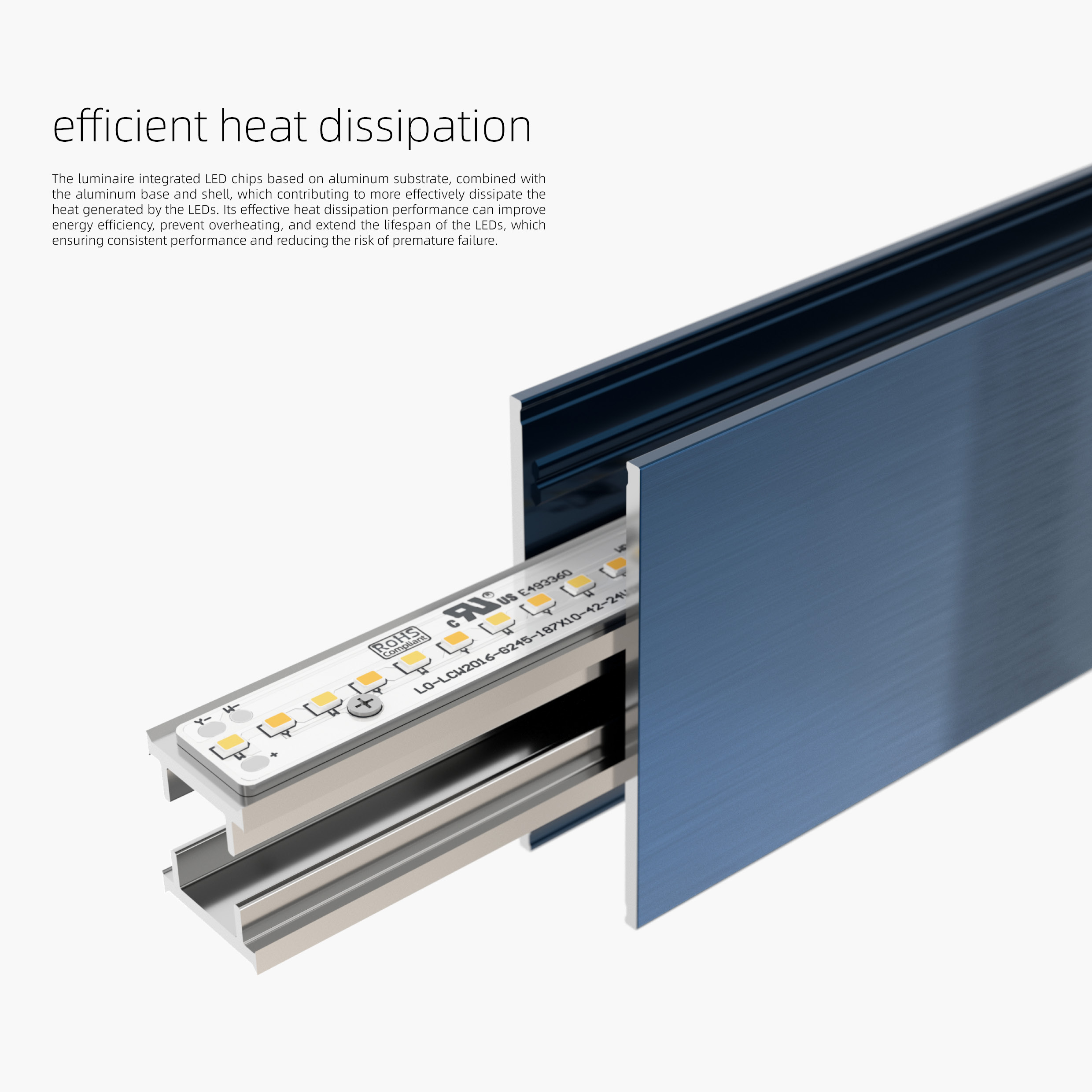 efficient heat dissipation