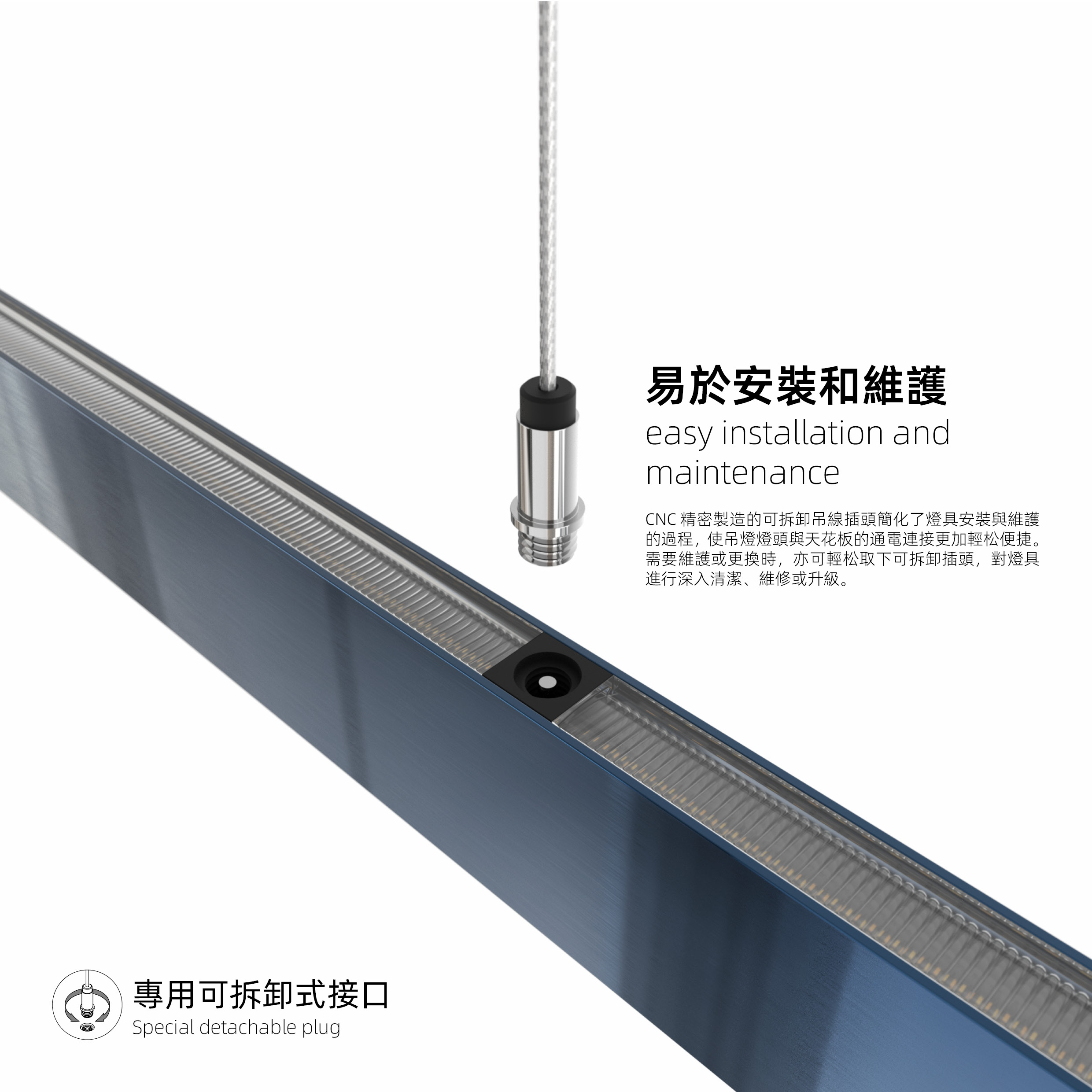 易於安裝和維護